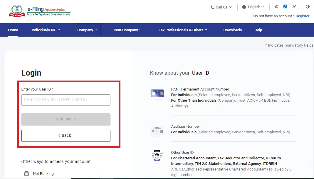 Easy process for filing Form 10 IEA online