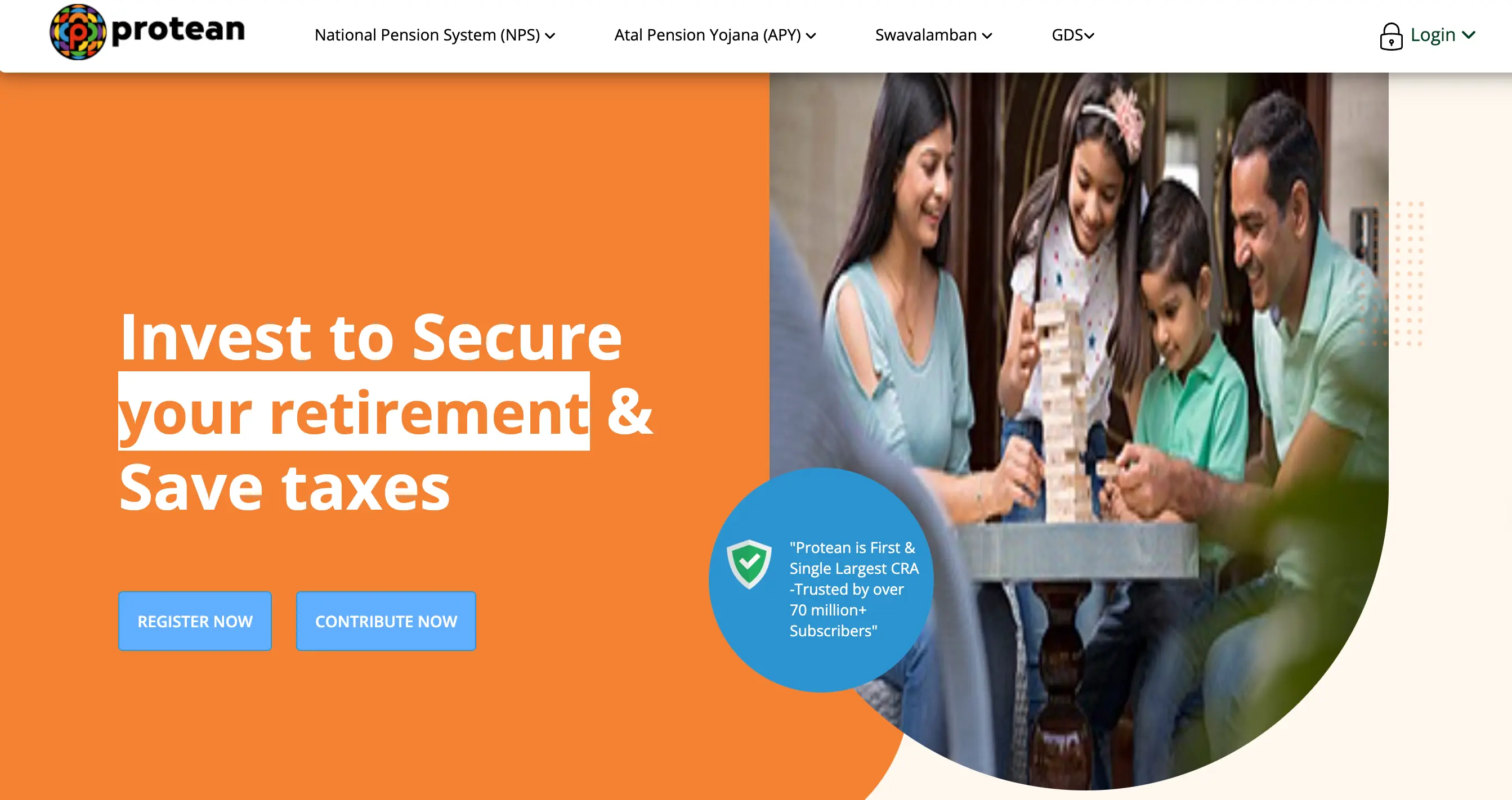 Visit Protean website to open NPS Tier 2 account online