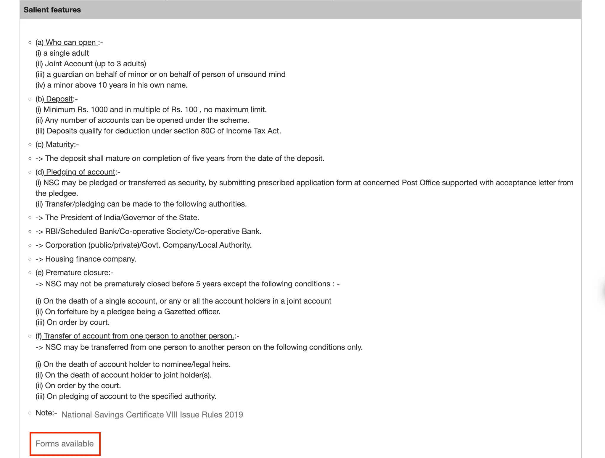 NSC Application Form Image5