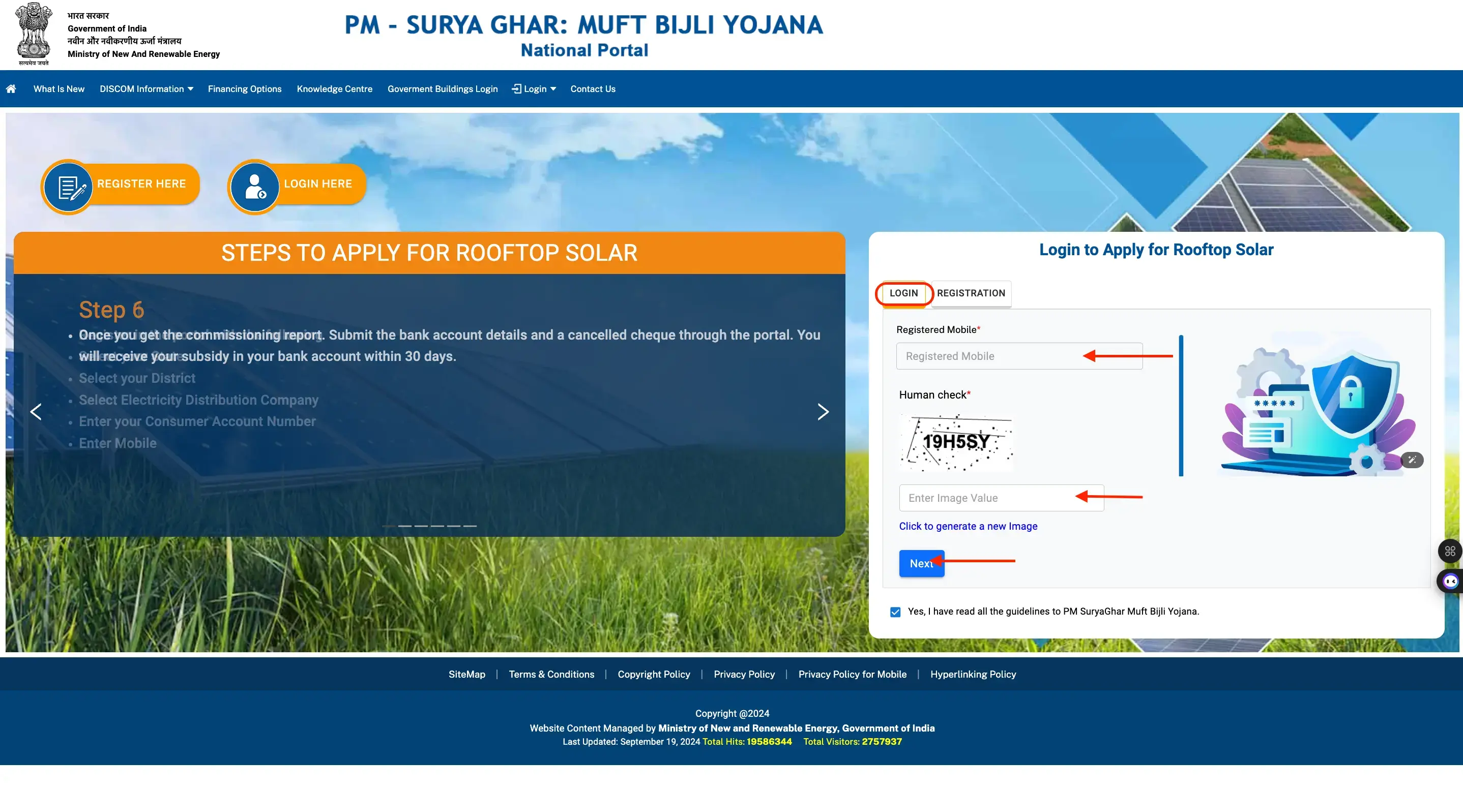 Rooftop Solar Installation Application